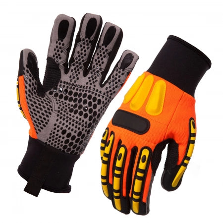 Rigman Dual Layer with Silicone Dots Gloves