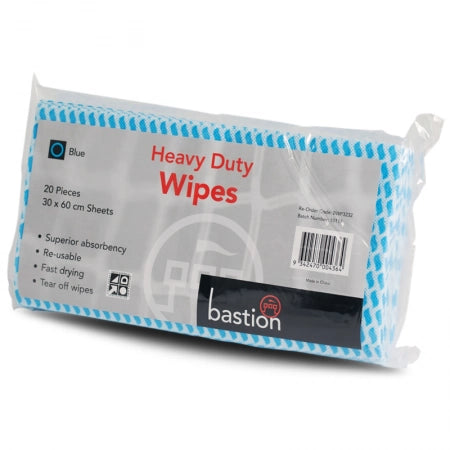 Heavy Duty Dry Cleaning Wipes Towels, 20 sheets, 30x60cm