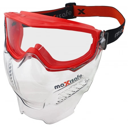 Maxisafe MaxiPRO Safety Goggle & Visor Combo
