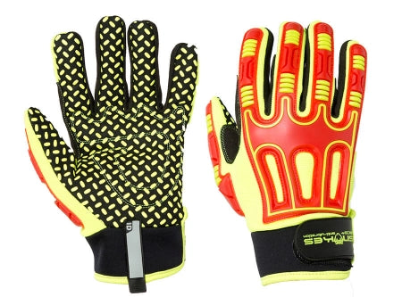 YSF Snakes Mechanics MC5+ C5/D TPR Cut Resistant Gloves - 2XL