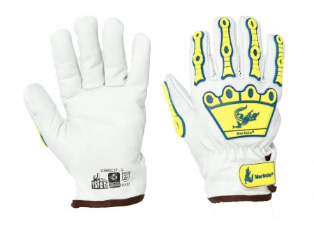 YSF Martula Cowhide Rigger Cut 5 TPR Cut Resistant Gloves - Medium