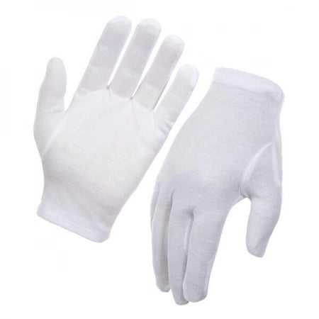 12 Pairs/24 Pcs Men Nylon Lint Free Gloves
