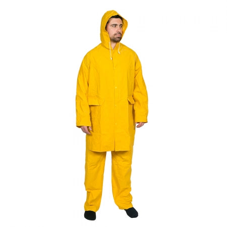 Rainwear Yellow PVC 3/4 Jacket & Pants